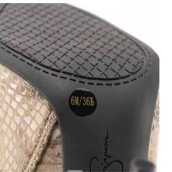 Jessica Simpson Animal Print- Over-the-Knee Stiletto Stretch Boots - Picture 8 of 11